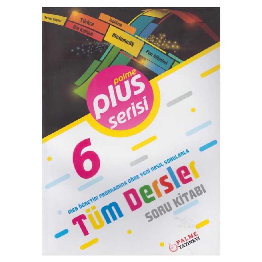 6.Sınıf Plus Serisi Tüm Dersler Soru Kitabı