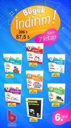 Basamak Yayınları 6. Sınıf Soru Bankası Seti 7 Kitap - Basamak Yayınları