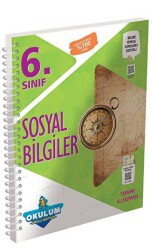 Murat Yayınları 6. Sınıf Sosyal Bilgiler Okulum Akıllı Defter - Murat Yayınları