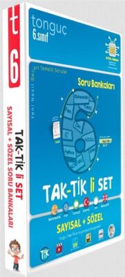6. Sınıf Tak-tik`li Tüm Dersler Sayısal-Sözel Soru Bankaları Seti - 1