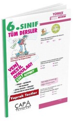 6. Sınıf Tüm Dersler Yaprak Test - Çapa Yayınları