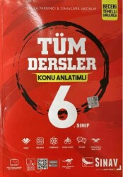 Sınav Yayınları 6. Sınıf Tüm Dersler Konu Anlatımlı - Sınav Yayınları