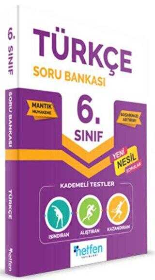 Netfen Yayınları 6. Sınıf Türkçe Soru Bankası