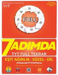 Tonguç Kampüs 7 Adımda TYT Full Tekrar Eşit Ağırlık Soru Bankası - Tonguç Akademi