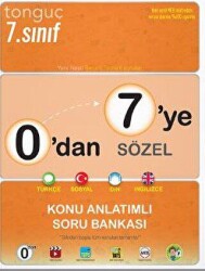 Tonguç Akademi 7. Sınıf 0`dan 7`ye Sözel Konu Anlatımlı Soru Bankası - Tonguç Akademi