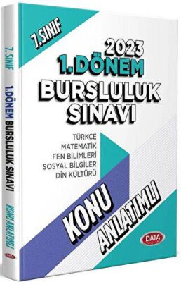 Data Yayınları 7. Sınıf 1. Dönem Bursluluk Sınavı Konu Anlatımlı - 1
