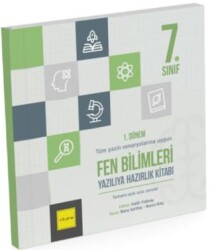 Kare Yayınları 7. Sınıf 1. Dönem Fen Bilimleri Yazılıya Hazırlık Kitabı - Kare Yayınları