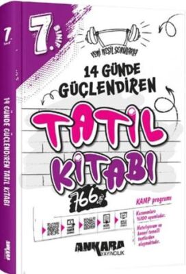 Ankara Yayıncılık 7. Sınıf 14 Günde Güçlendiren Tatil Kitabı - 1