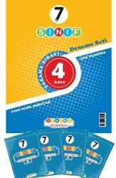 Deneme Dükkanı 7. Sınıf 4lü Deneme Seti - Deneme Dükkanı