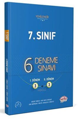 Editör Yayınevi 7. Sınıf Fasikül 6 Deneme Sınavı - 1