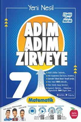 Newton Yayınları 7. Sınıf Adım Adım Matematik Soru Bankası - 1