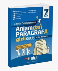 Gizli Yayınları 7. Sınıf Anlamdan Paragrafa Gizli Geçiş - Gizli Yayınları