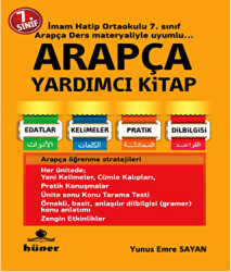 7. Sınıf Arapça Yardımcı Kitap - Hüner Yayınevi
