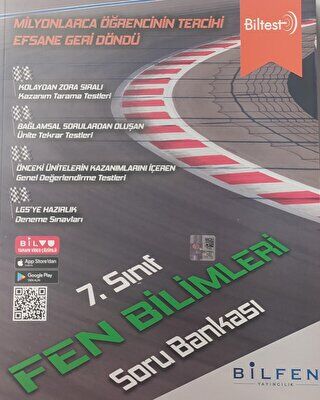 Bilfen Yayıncılık 7. Sınıf Biltest Fen Bilimleri Soru Bankası - 1