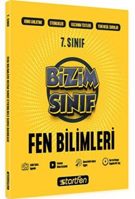 Startfen Yayınları 7. Sınıf Bizim Sınıf Fen Bilimleri Etkinlikli Soru Bankası - 1
