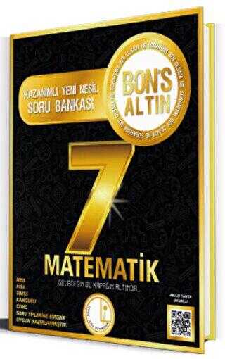 Bons Yayınları Levent İçöz 7. Sınıf Matematik Bons Altın Soru Bankası