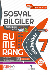 Günay Yayınları 7. Sınıf Bumerang Serisi Etkinlikli Sosyal Bilgiler - Günay Yayınları