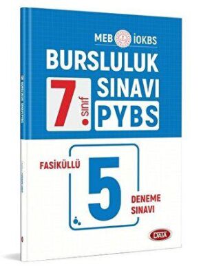 Data Yayınları 7. Sınıf Bursluluk 5 Deneme Sınavı İOKBS-PYBS - 1