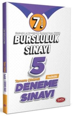 Data Yayınları 7. Sınıf Bursluluk 5 Deneme Sınavı İOKBS-PYBS - 1