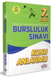 Editör Yayınevi 7. Sınıf Bursluluk Sınavı Konu Anlatımlı - Editör Yayınevi
