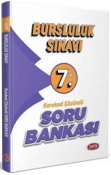 Data Yayınları 7. Sınıf Bursluluk Sınavı Soru Bankası - Karekod Çözümlü - Data Yayınları