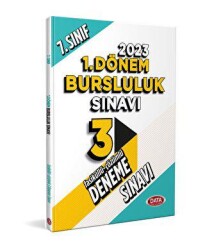 Data Yayınları 7. Sınıf Bursluluk Sınavı Tamamı Çözümlü 3 Fasikül Deneme Sınavı - Data Yayınları