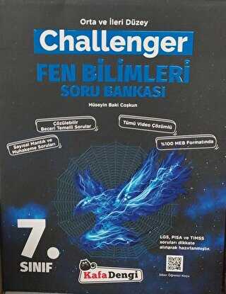 Kafa Dengi Yayınları 7. Sınıf Challenger Fen Bilimleri Soru Bankası