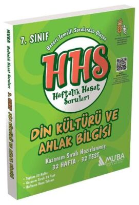 Muba Yayınları 7. Sınıf Din Kültürü Haftalık Hasat Soruları HHS - 1