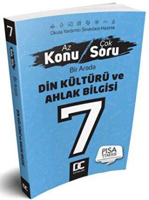 Doğru Cevap Yayınları 7. Sınıf Din Kültürü ve Ahlak Bilgisi Az Konu Çok Soru Bir Arada - 1
