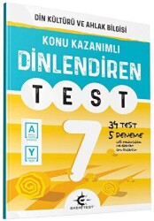 7. Sınıf Din Kültürü ve Ahlak Bilgisi Dinlendiren Test - Eker Test Yayınları