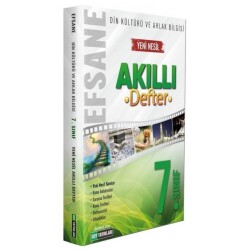 7. Sınıf Din Kültürü ve Ahlak Bilgisi Efsane Akıllı Defter - DDY Yayınları