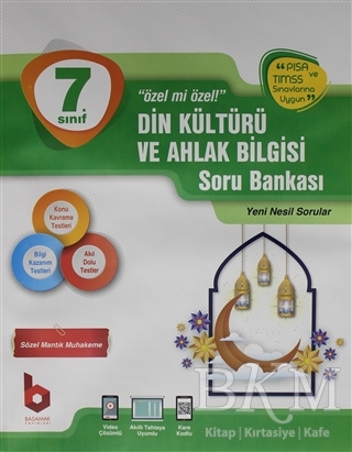 Basamak Yayınları 7. Sınıf Din Kültürü ve Ahlak Bilgisi Soru Bankası