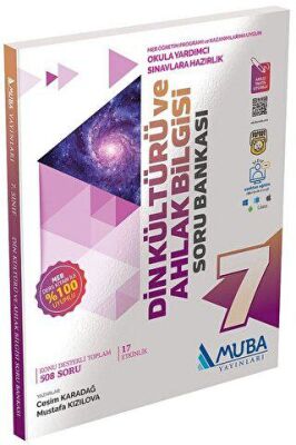7. Sınıf Din Kültürü ve Ahlak Bilgisi Soru Bankası kapağı