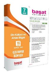Başat Yayınları 7. Sınıf Din Kültürü Yaprak Test - Başat Yayınları