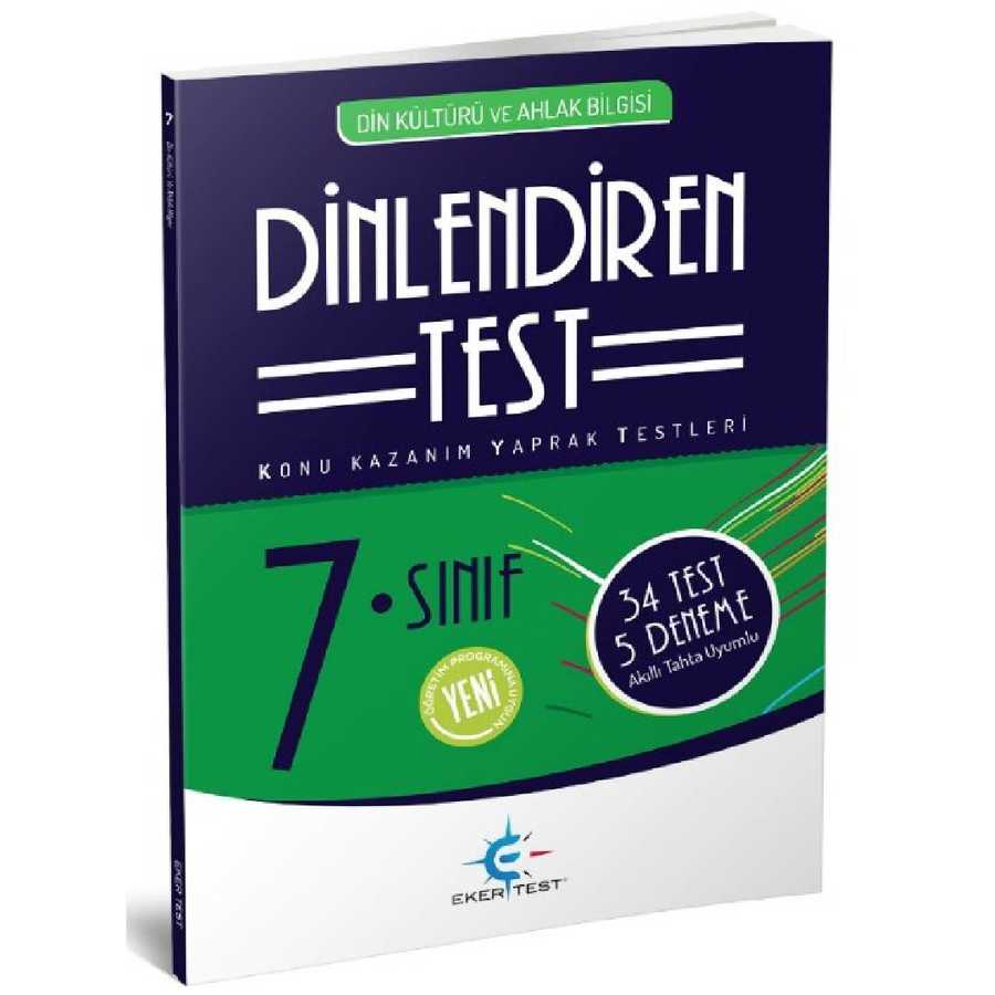 7. Sınıf Dinlediren Test - Eker Test Yayınları