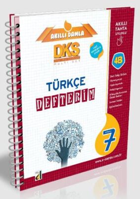 Damla Yayınevi - Bayilik Dks 4B Türkçe Defterim - 7. Sınıf - 1