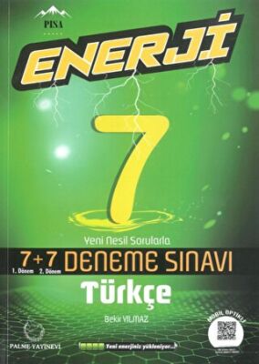 7. Sınıf Türkçe Enerji 7 + 7 Deneme - 1