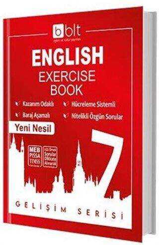 Bulut Eğitim ve Kültür Yayınları 7. Sınıf English Exercise Book