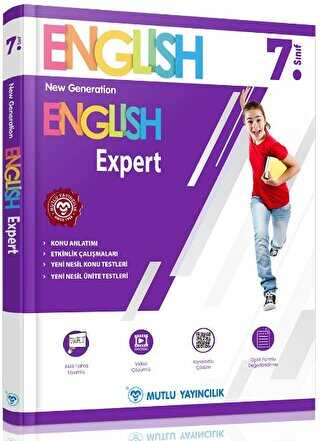Mutlu Yayıncılık 7. Sınıf English Expert Konu Anlatımlı