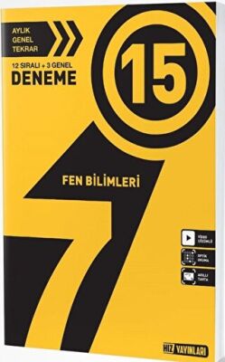Hız Yayınları 7. Sınıf Fen Bilimleri 15 Deneme - 1