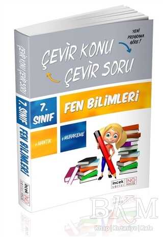 İnovasyon Yayınları 7. Sınıf Fen Bilimleri Çevir Konu Çevir Soru