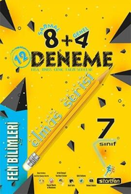 Startfen Yayınları 7. Sınıf Fen Bilimleri Elmas Serisi 12 Deneme - 1
