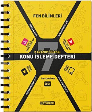 Hız Yayınları 7. Sınıf Fen Bilimleri Etkinlik Defteri - 1