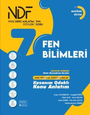 Startfen Yayınları 7. Sınıf Fen Bilimleri Kazanım Odaklı Konu Anlatımı - 1