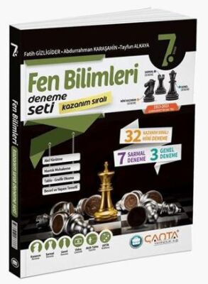 Çanta Yayınları 7. Sınıf Fen Bilimleri Kazanım Sıralı Deneme Seti - 1