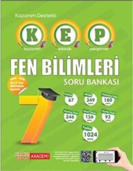 Kırmızı Beyaz Yayınları 7. Sınıf Fen Bilimleri KEP Soru Bankası - Kırmızı Beyaz Yayınları