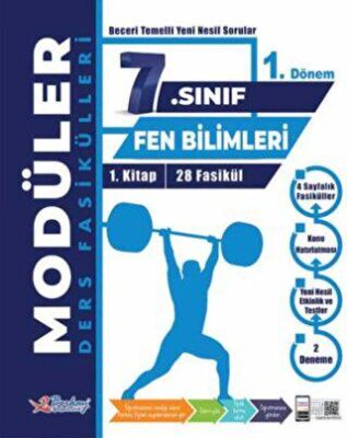 Berkay Yayıncılık 7. Sınıf Fen Bilimleri Modüler Ders Fasikülleri kapağı