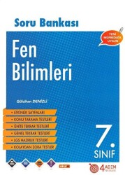 7. Sınıf Fen Bilimleri Soru Bankası - 4 Adım Yayınları