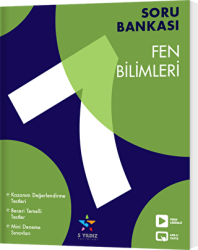 5 Yıldız Yayınları 7. Sınıf Fen Bilimleri Soru Bankası - 5 Yıldız Yayınları