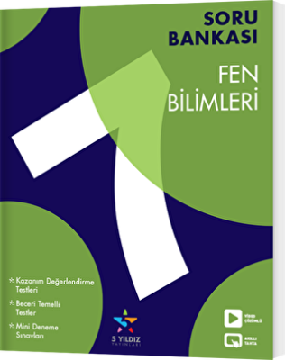 5 Yıldız Yayınları 7. Sınıf Fen Bilimleri Soru Bankası - 1